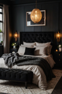 Stylish and Modern Black Bedroom Ideas for a Sophisticated Look